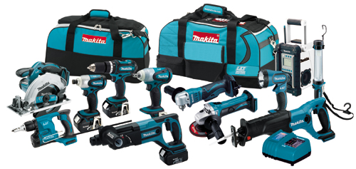 MAKITA 12PC 18V LXT LITHIUM-ION POWER TOOL COMBO KIT
