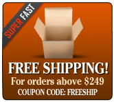 Use this coupon code during your checkout to acquire Free shipping