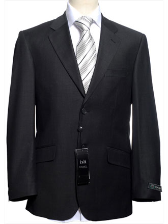 Classic black suit for men is a permanent symbol of fashion