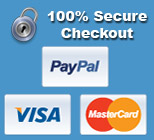 100% Secure Checkout