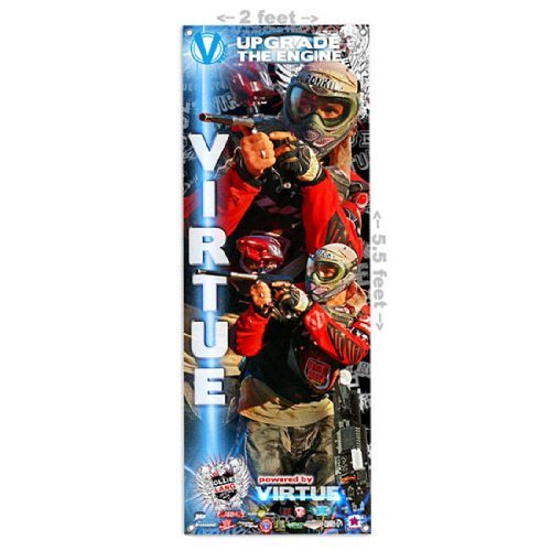 Virtue Paintball Ollie Lang 2 x 5.5 ft Heavy Duty Banner