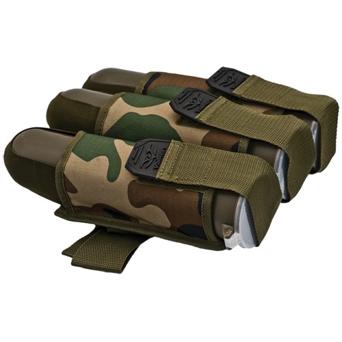 Valken Paintball V-Tac 3 Pod Web Belt Harness - Woodland