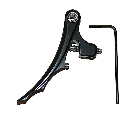 Smart Parts ION Paintball Saw Blade Trigger - Dust Black