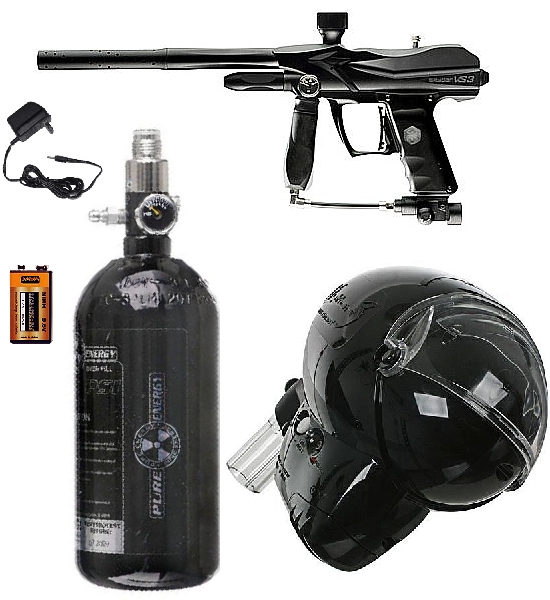 Spyder VS3 VS 3 Paintball Gun Eyes 48ci Tank Evlution 3