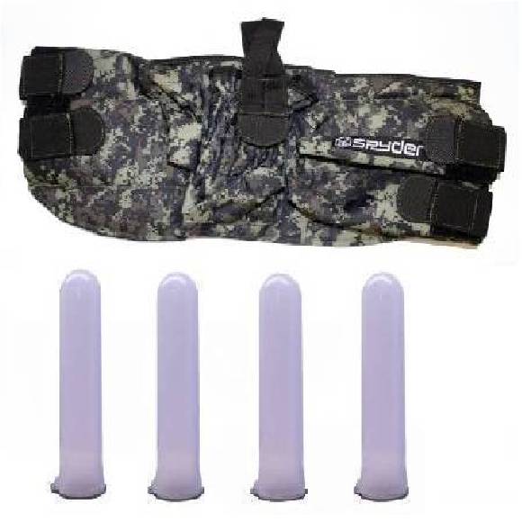 Paintball Spyder Digi Camo 4+1 Tubes Remote 20oz Tank