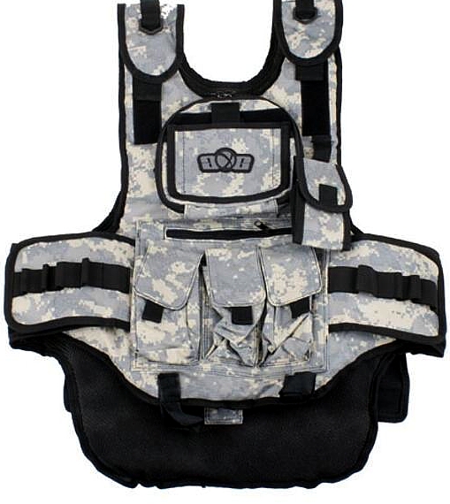 New GEN X ACU Digi Camo Paintball Airsoft Tactical Vest