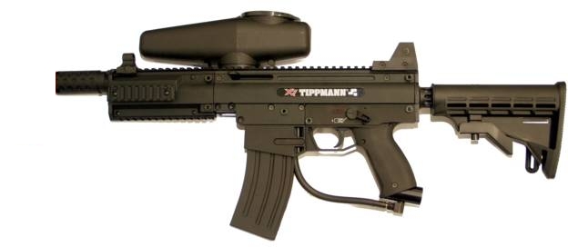 TIPPMANN X7 X-7 Paintball EGRIP Gun + FLATLINE + Stock