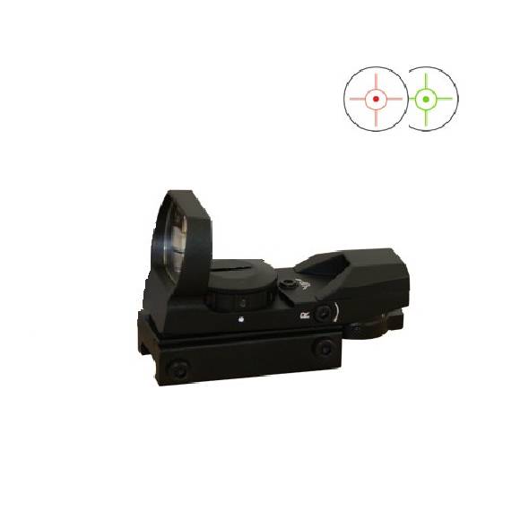 NcStar Paintball RED DOT Red/Green 4 RETICLES - Black
