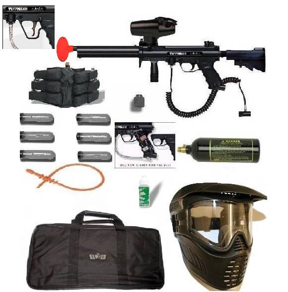 customized paintball gun