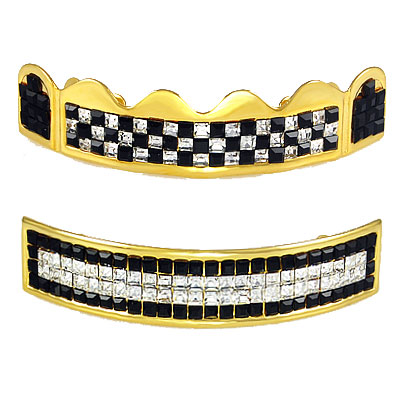 GRILLZ PAUL WALL GOLD STYLE TEETH MOLD IS INCLUDED