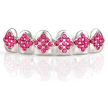 GRILLZ PAUL WALL SILVER STYLE TEETH MOLD INCLUDED 02p