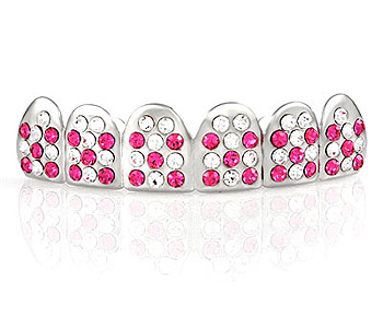 GRILLZ PAUL WALL SILVER STYLE TEETH MOLD INCLUDED 06pw