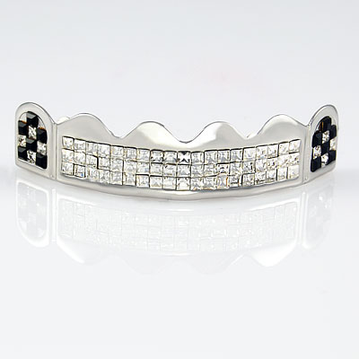 GRILLZ PAUL WALL SILVER STYLE TEETH MOLD INCLUDED 103