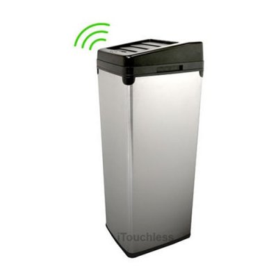52L SX Touchless Trashcan  Stainless IT14SC