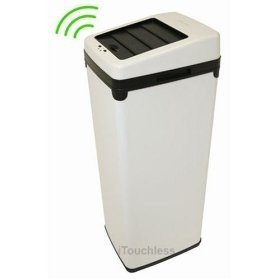 52L SX Touchless Trash Can White IT14SW