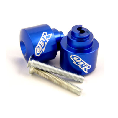 ENGRAVED BLUE BAR ENDS HONDA CBR 600 RR F1 F2 F3 F4 F4i