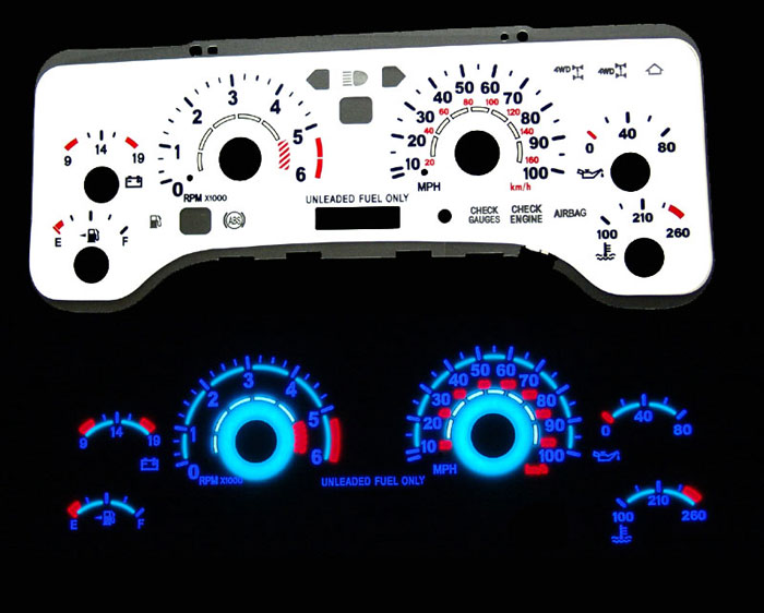 Jeep Wrangler Tj Gauge Cluster