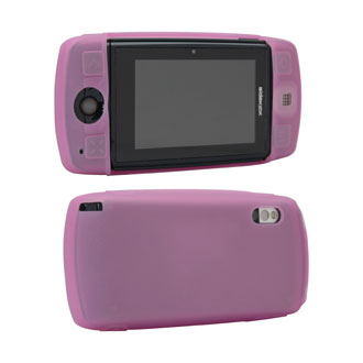OEM T-Mobile Sidekick LX Silicone Skin Pink Cover Case