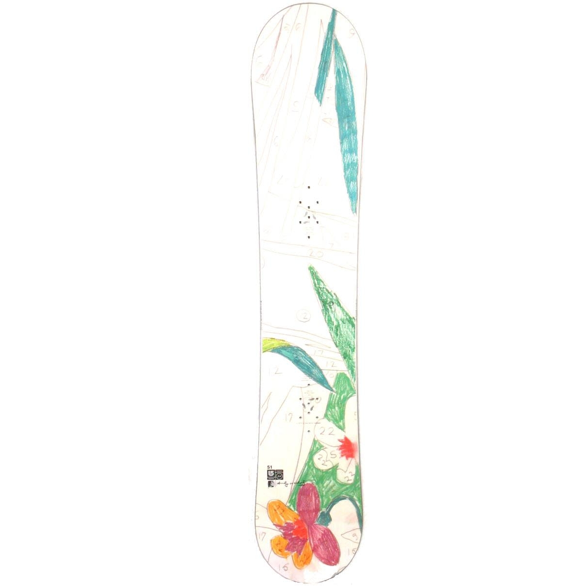 BURTON CUSTOM 151 SNOWBOARD ~NEW~ANDY WARHOL GRAPHIC