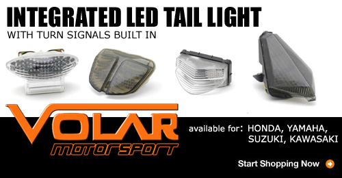 Motorcycle Integrated LED Tail Lights