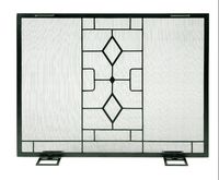 Williamsburg Fretwork Collection Small Fireplace Screen