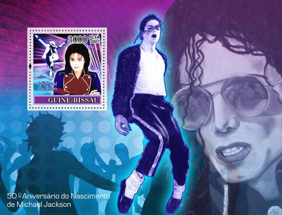 Michael Jackson Commemorative Postage Stamps