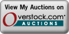 View my Overstock Auction items