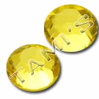 Citrine  Swarovski Flatback
