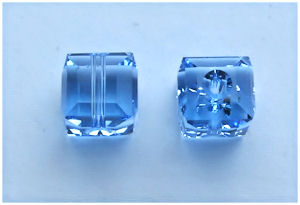 Capri Blue Swarovski Flatback