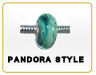 Pandora Style Glass Beads - Charms