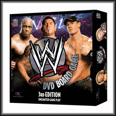 WWE DVD Board Game 3rd editon *NEW*