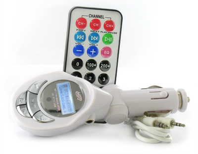 NEW In Car SD USB Drive MP3 Player Wireless FM Transmitter MP3FM4MP3FM4