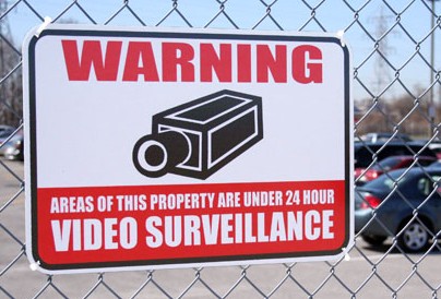 SVAT Video Alert Surveillance Security Warning Sign Aluminum SGN1SGN100