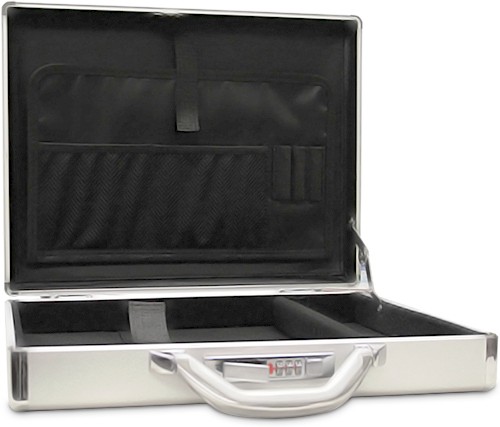 NEW Aluminum Notebook Laptop Computer Travel BriefcaseALBRIEFCASE