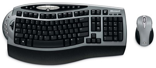 Microsoft Wireless Laser Desktop 4000 Comfort Curve Keyboard