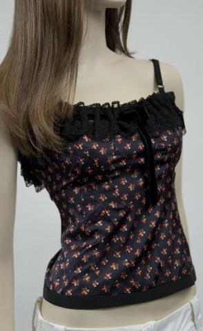 D&G, CHERRY CAMISOLE, WOMENS TOP, S530, SIZE 46