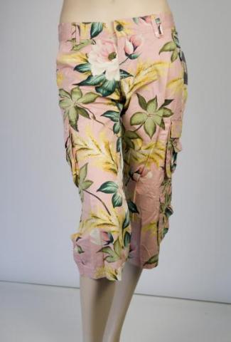 LUCKY BRAND, WOMENS FLOWERED SHORTS, PINK, SIZE 29