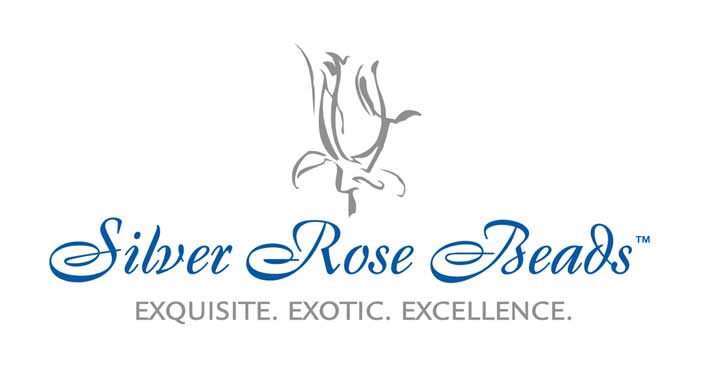 Silver Rose Beads