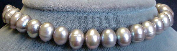 ICY HARVEST MOON 8 TO 10MM!!! FW PEARL STRAND 102262