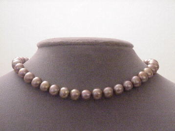 BREATHTAKING! PLATINUM MOON PEARL STRAND 102376