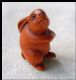 Boxwood Carved Bunny Rabbits