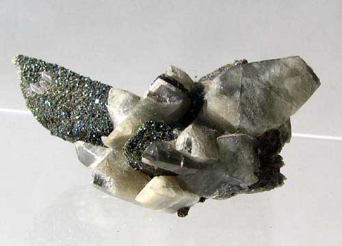 marcasite & calcite crystal cluster