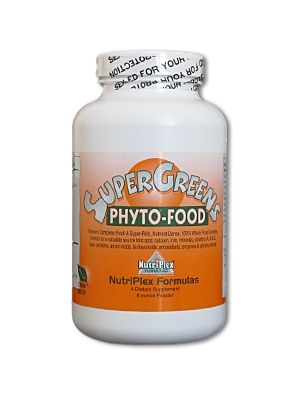 SuperGreens Phyto-Food Whole Food Formula - Powder
