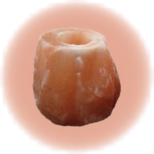 1 Himalayan Salt Tea Light Candle Holder
