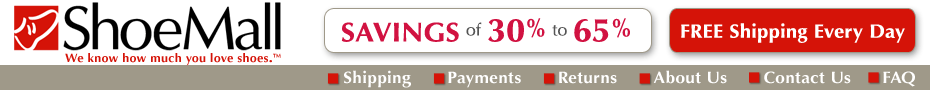 ShoeMall - savings of 30-65% and free shipping