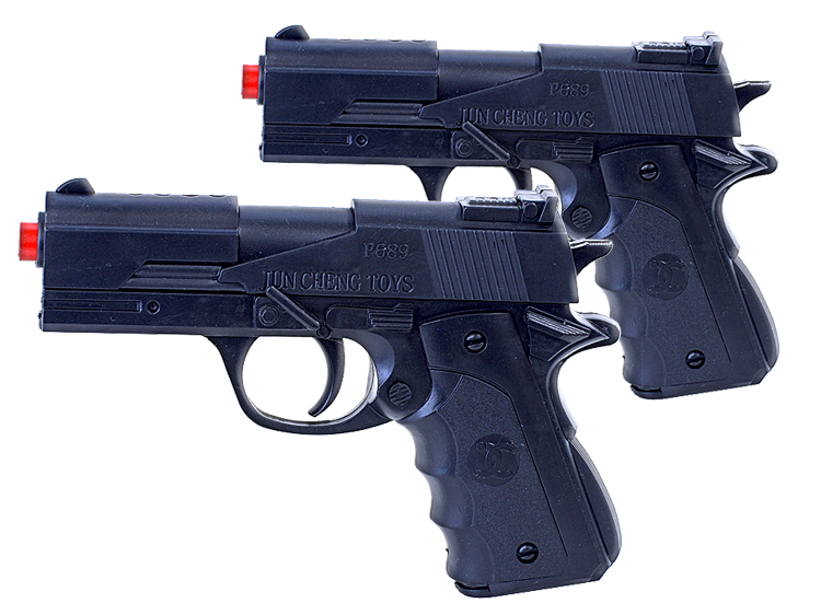Two Mini-sized Spring Pistols