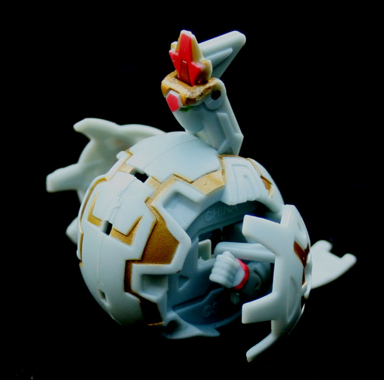 BAKUGAN VESTROIA B2 GRAY HAOS NEMUS 570G BRONZE RARE