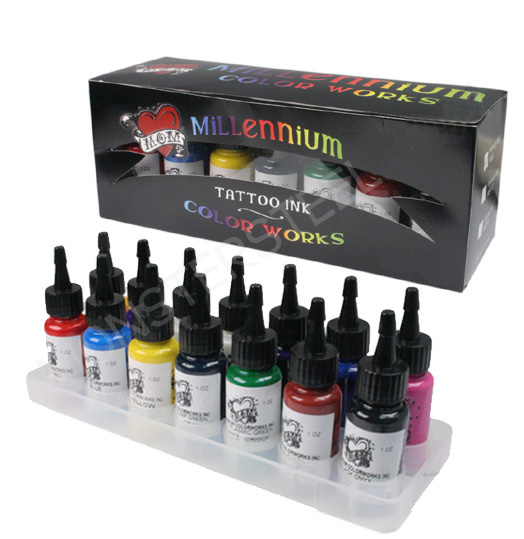 14 Millennium Moms PRIMARY #1 Tattoo Ink 1 oz LOT NEW