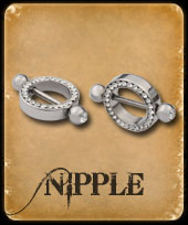 Wholesale nipple rings, no piercing nipple ring, clip on fancy nipple piercing