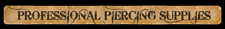 Wholesale Piercing Supplies, piercing needles, PFT, piercing forcep, piercing aftercare, saline piercing care 